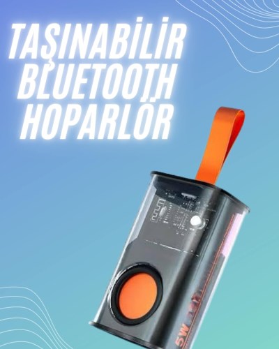 Bluetooth Hoparlör Dayanıklı Uzun Pil Ömrü Taşınabilir Yüksek Ses Kaliteli