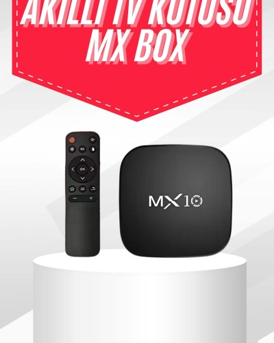 Mx Box Android Tv Media Sound 4K Ultra HD Görüntü Kaliteli