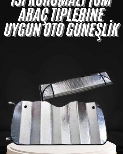 Araç Güneşlik Koruyucu Cam Güneşliği Otomobil Güneşlikleri Katlanabilir