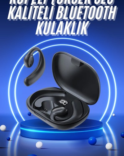 Kablosuz Küpeli Kulaklık Aktif Gürültü Önleyici Dokunmatik Kontrol