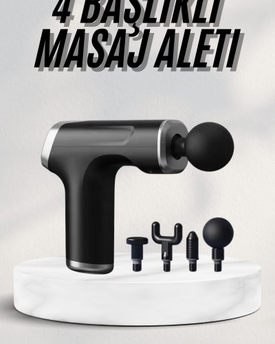 Masaj Tabancası 24v Type-c Hızlı Şarj Girişli Masaj Aleti Uzun Ömürlü