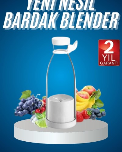Meyve Sıkacağı Taşınabilir USB Elektrikli Blender Mini