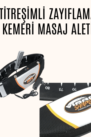 Göbek Eritici Titreşimli Masaj Kemeri – İncelme ve Sıkılaşma