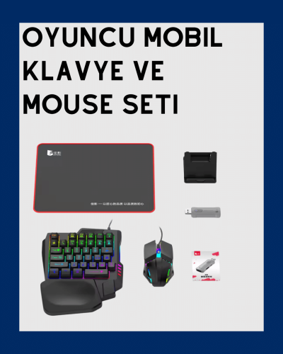 Kablosuz Mobil Oyun Kiti – 5 Parça Tam Set