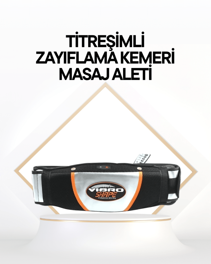 Masajlı Titreşimli İncelme Kemeri – Göbek Bölgesi Zayıflama Cihazı