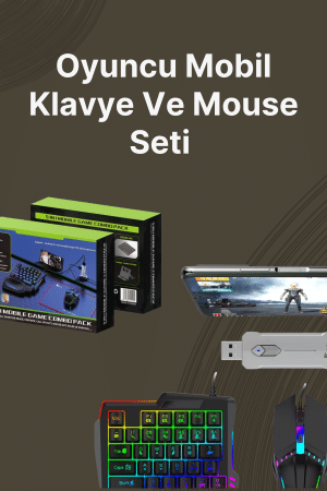 Kablosuz Mobil Oyun Kiti – 5 Parça Tam Set