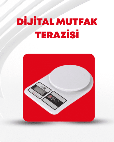 10 Kg Kapasiteli LCD Ekranlı Dijital Mutfak Tartıs