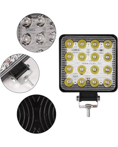 16 Ledli Çalışma Lambası Araç Görüş Lambası Oto Lamba