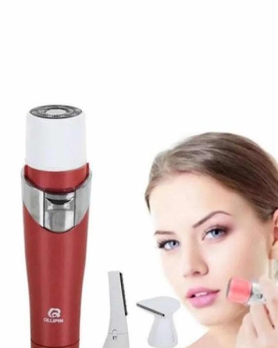 3 Başlıklı Yüz Kaş Epilasyon Aleti Değiştirilebilir Başlık Hassas Ciltlere Uygun