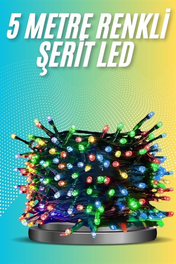 5 Metre Renkli Led Işık Her Ortama Uygun Dekoratif Aydınlatma - Görsel 2