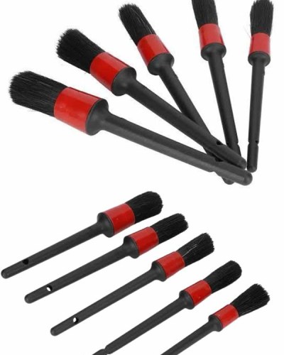 5 Parça Araç İçi Temizlik Fırçası Araç İçi-Dışı Temizleme Fırça Seti