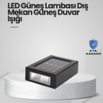 Güneş Enerjili LED Duvar Aydınlatması