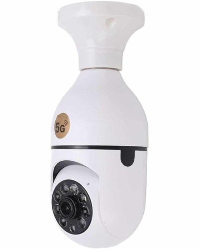 Akıllı Kamera Wifi Kamera Duylu Ampul Görünümlü 360 Derece Dönebilen Ev Kamerası