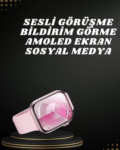 Akıllı Saat İos Andorid Destekli Titreşimli GPS Özelliği Bildirim Özelliği