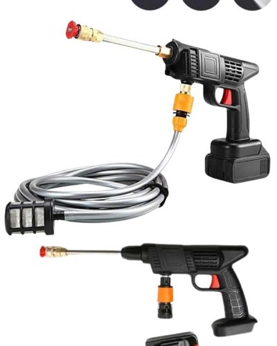 Akülü Oto Araç Yıkama Yüksek Basınçlı Araba Yıkama Makinesi Şarjlı