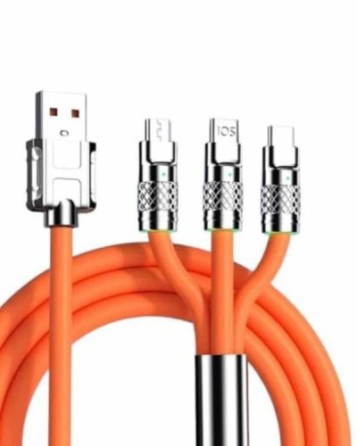 Android ve İOS Uyumlu 180 Derece Type-c Şarj Kablosu