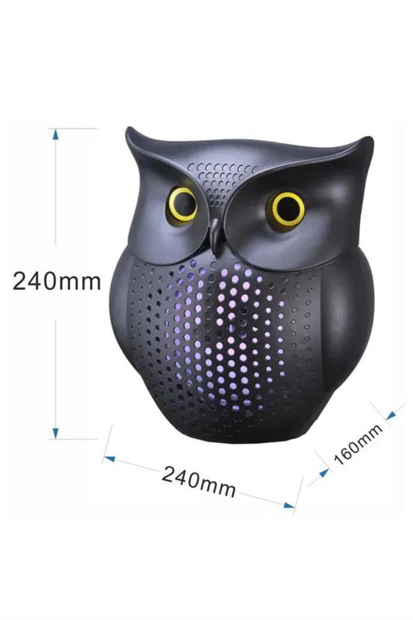 Baykuş Tasarımlı Mini Bluetooth Speaker Yüksek Ses Kaliteli Taşınabilir - Görsel 5