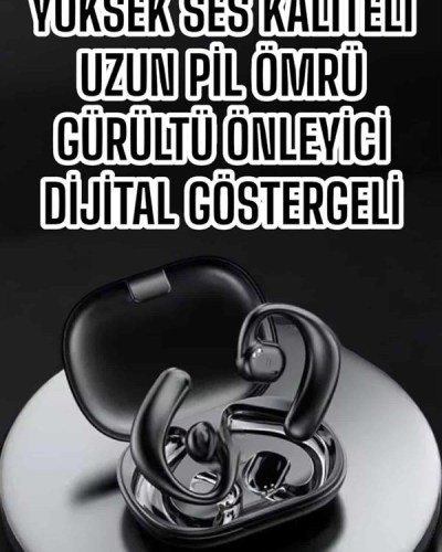 Bluetooth Kulaklık Dijital Göstergeli Uzun Pil Gürültü Önleyici Oyuncu Kulaklığı
