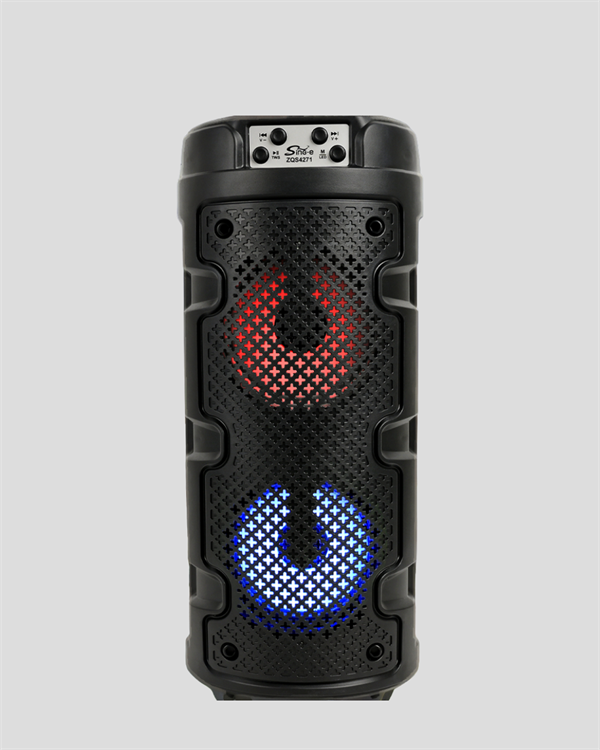 Bluetooth'lu Taşınabilir Kablosuz Hoparlör – Çift Sürücülü Güçlü Ses, USB/SD/AUX Destekli Müzik Sistemi - Görsel 5