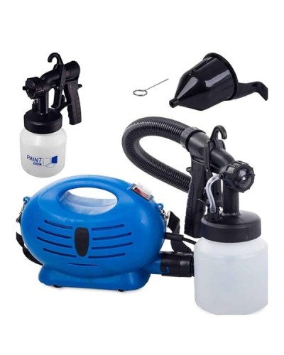 Boya Tabancası Hazneli Taşınabilir Elektrikli Duvar Mobilya Beton ve Alçı Boyası