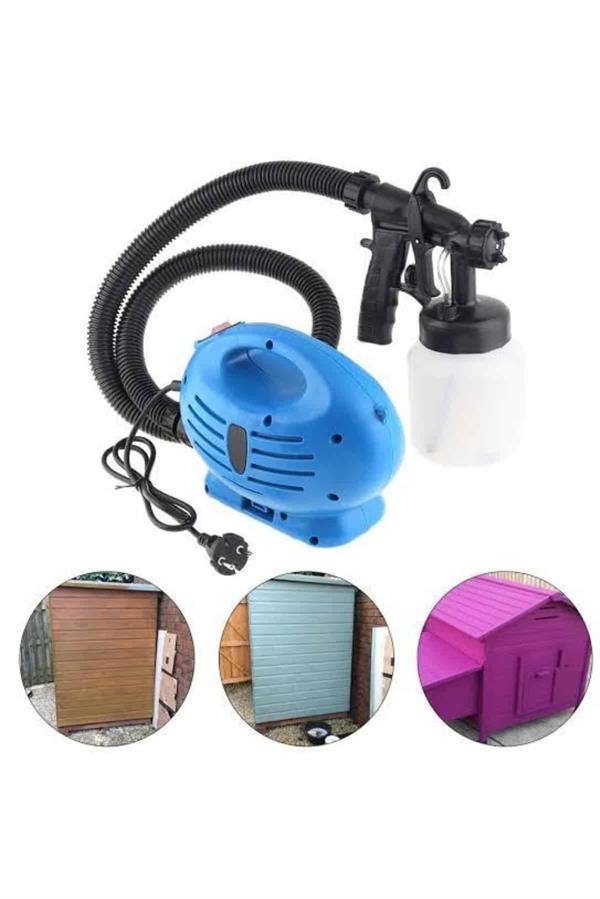 Boya Tabancası Paint Zoom Yeni Nesil Çok Fonksiyonlu Püskürtücü Elektrikli Sprey Tabanca Seti