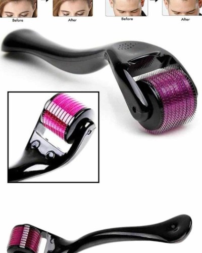 Derma Roller Titanyum Uçlu 540 İğneli 1 Mm Saç Sakal Çıkarma Ve Cilt Bakım Masaj Aleti