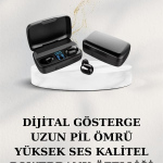Dijital Göstergeli Bluetooth Kulaklık Kablosuz TWS Stereo Bluetooth 5.0
