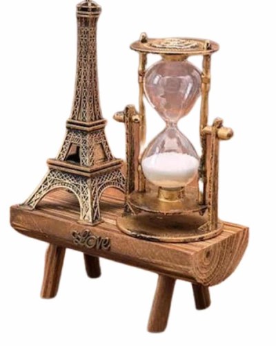 Eyfel Kuleli Kum Saati Dekoratif Hediyelik Eşya Retro Eyfel Kulesi