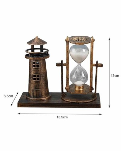 Eyfel Kulesi ve Deniz Feneri Dekoratif Masa Biblosu Hediyelik