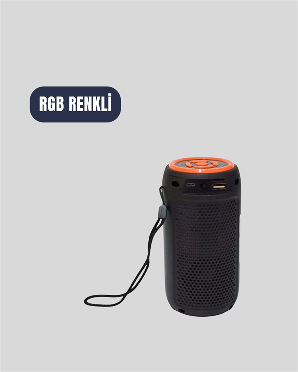 Taşınabilir GTS 1731 Bluetooth Hoparlör – USB/TF Kart Girişli, FM Radyolu - Görsel 2