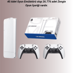 HDMI Çıkışlı Çift Kablosuz Kollu Retro Game Stick – M15