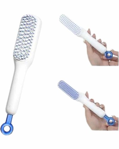 Kendini Temizleyen Tarak Fırça Geri Çekilebilir Evcil Hayvana Uygun Sıkı Dişli