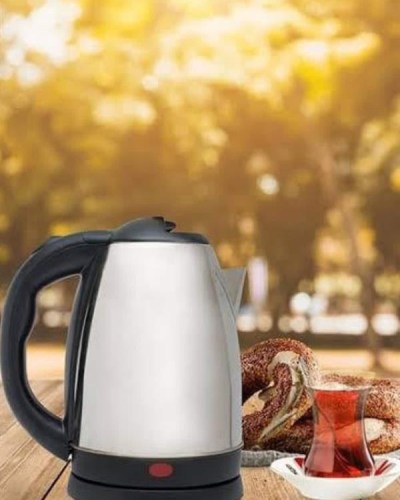 Kettle C F Tipi 220-240V Paslanmaz Çelik Elektrik Kablolu Otomatik Kapanma
