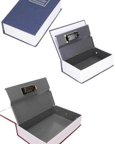 Kilitli Gizli Kasa Sözlük Kumbara Kitap Sözlük Görünümlü 18cm