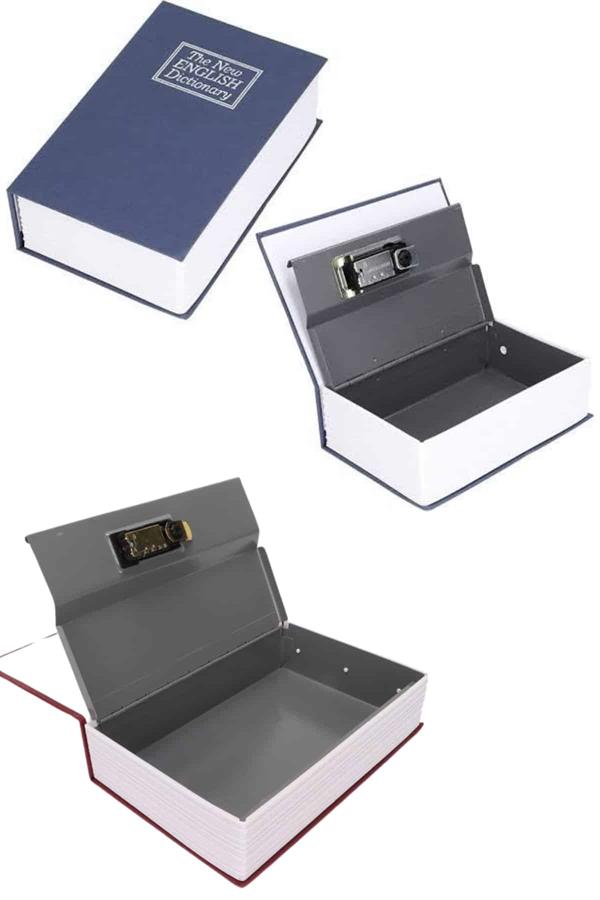 Kilitli Gizli Kasa Sözlük Kumbara Kitap Sözlük Görünümlü 18cm