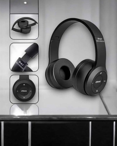 Kulak Üstü TF Kart ve AUX Destekli Ergonomik Bluetooth Kulaklık