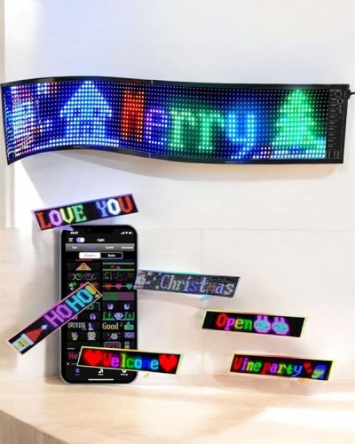 Led Matrix Panel Dijital Ekran Kumandalı Pixsel Görünümlü