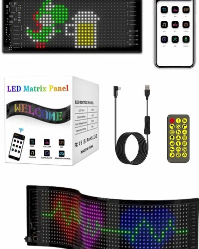 Led Panel  Led Uzaktan Kumandalı Telefon Kontrollü LED Ekran