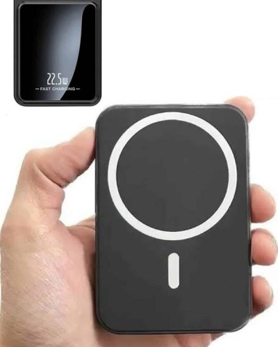 Magsafe Hızlı Şarj 10.000 Mah Wireless Şarj Powerbank Android ve İOS Uyumlu