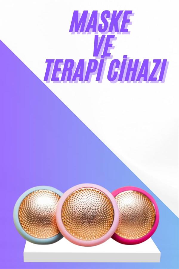 Mini Akıllı Maske Terapi Cihazı Cilt Bakım Led Işık Terapi Cihazı - Görsel 2