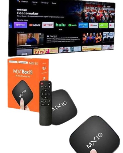 Mx Box Android Tv Media Sound 4K Ultra HD Görüntü Kaliteli