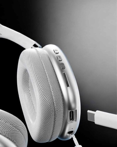 P9 Air Max Kablosuz 5.0 Mikrofonlu Bluetooth Kulaklık Beyaz Yüksek Ses Kaliteli