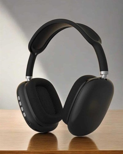 P9 Plus Kulaklık Siyah Bluetooth Bağlantılı Kulak Üstü Kablosuz ANC Özelliği