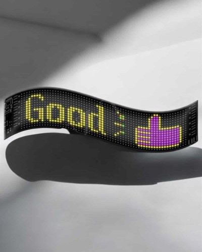 Piksel Led Matrix RGB Işıklı Led Yazılı Bluetooth Bağlantılı