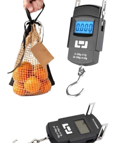 Profesyonel El Terazisi El Kantarı 50 Kg Dijital Göstergeli Tartı