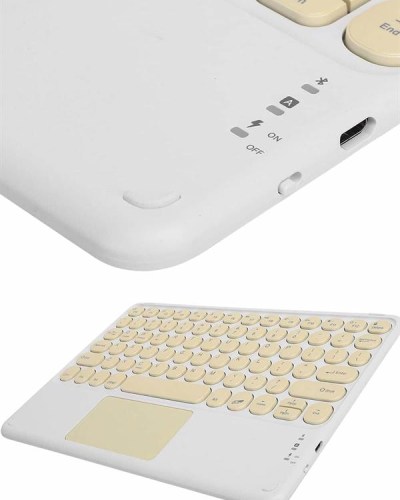 Profesyonel Wifi Q Klavye Bluetooth Klavye Touchpad 10.8 Inç