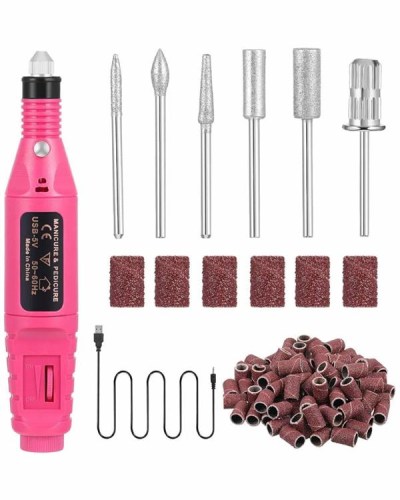 Protez Tırnak Ayak Nasır Ve Tırnak Mantar Makinesi Elektrikli 12v Tırnak Törpü Seti