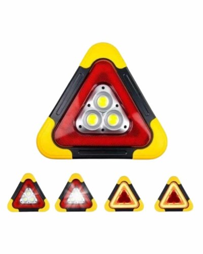 Reflektör Güneş Enerjili Taşınabilir Portatif Acil Güvenlik Işığı Araba Acil Uyarı Işığı