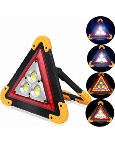 Reflektör Işıklı Ikaz Lambası Şarjlı Çok Fonksiyonlu Işıklı Üçgen Reflektör