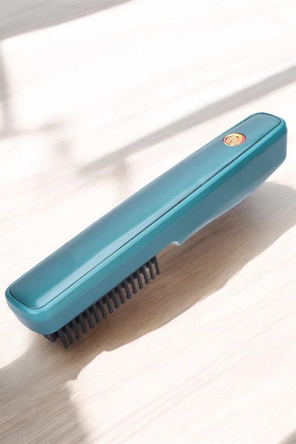 Saç Düzleştirici Fön Tarak Sıkı Dişli İyon Özelliği Şarjlı Taşınabilir